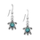 Thumbnail: Silver Abalone  Turtle Earrings