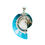 Thumbnail: Turquoise Nautilus Pendant