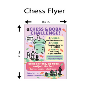 Chess Boba Flyer (Event)