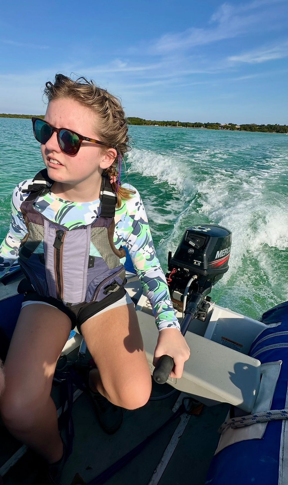 driving a dinghy