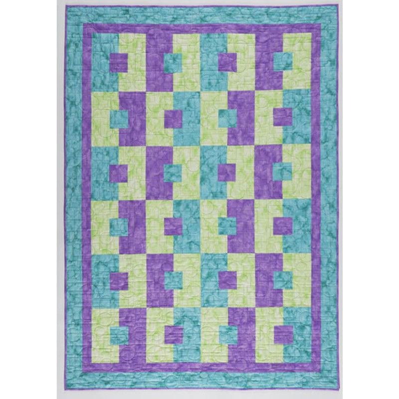 Thumbnail: Fabric Cafe Easy Peasy 3-Yard Quilts 8 Fast & Fun Lap Quilts