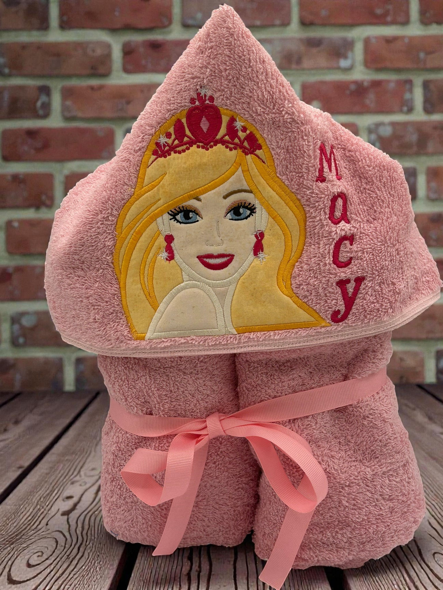 Princess Hooded Towel
