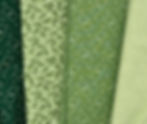 Different Green Fabrics