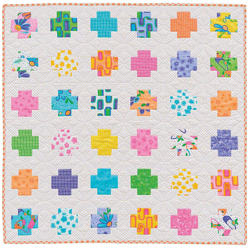 Thumbnail: Third Time's a Charm Again! Make the Most of 5" Squares with 21 Colorful Quilts