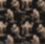 Spooky mummies black cotton fabric.