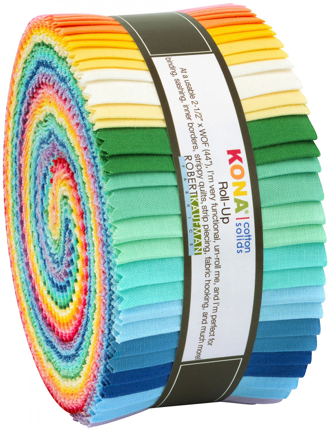 Kona Cotton Solids Robert Kaufman Roll-Ups 1930's Palette