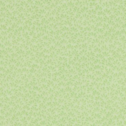 Heritage Quilting Basic Abstract Light Green Cotton Fabric Stitching