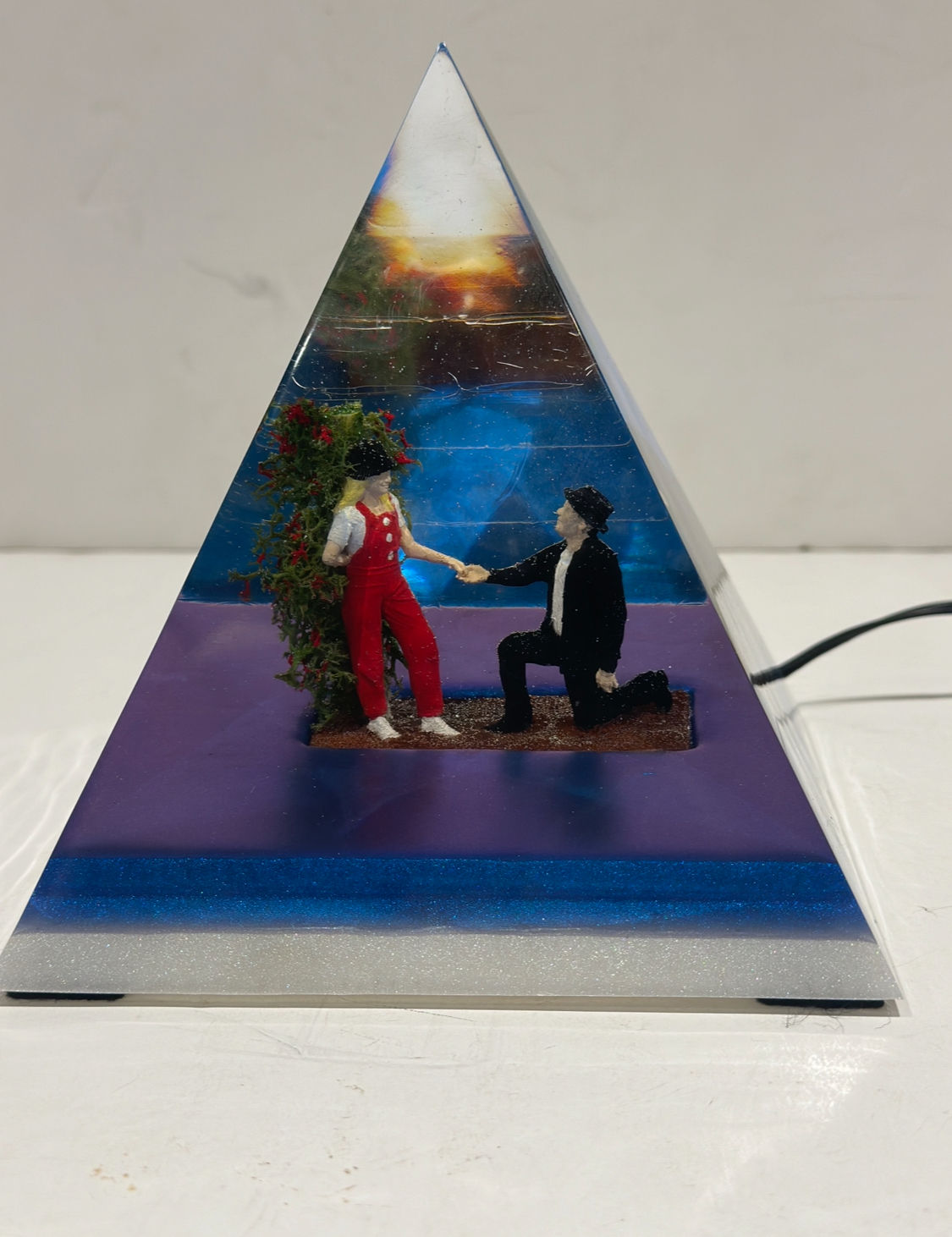 Sevgiliye Özel Piramit Tasarım