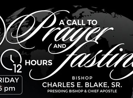 A CALL TO PRAYER AND FASTING