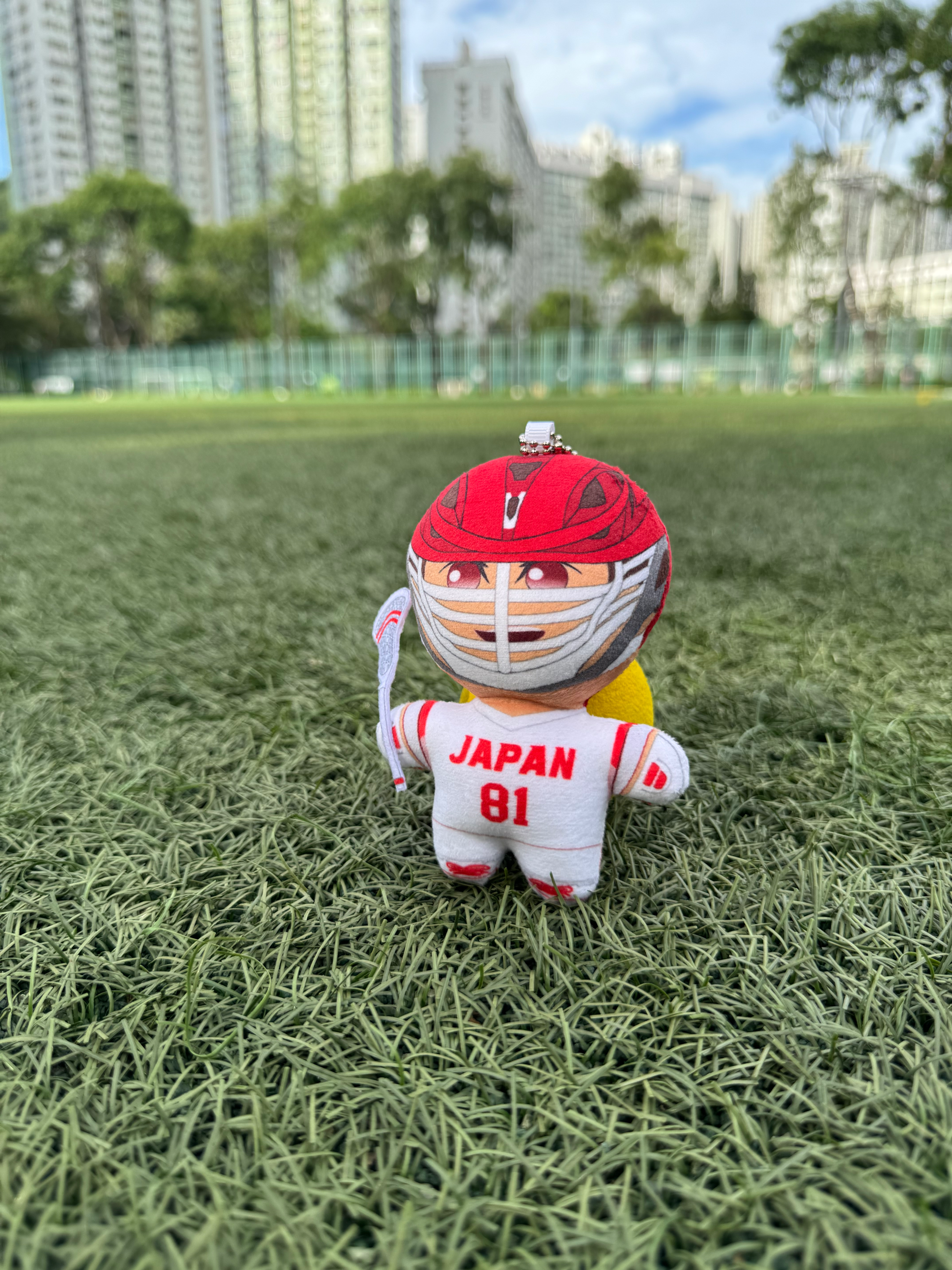 JAPAN LACROSSE PLAYER Plush Doll