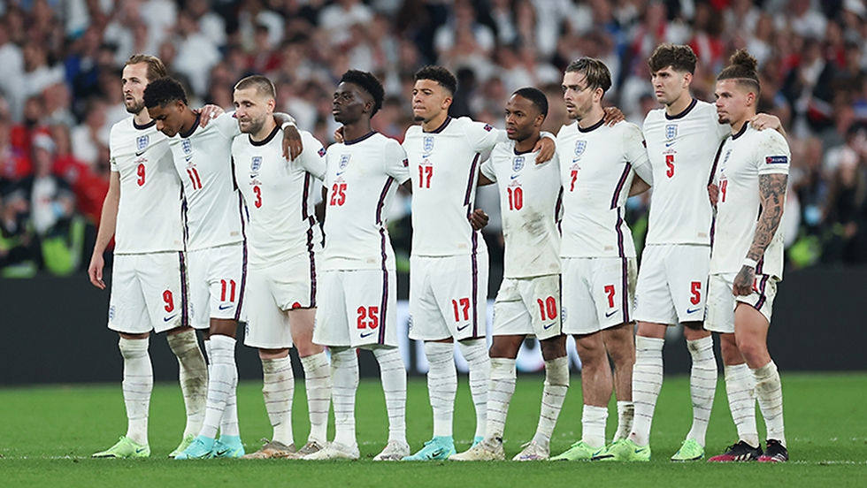3 Star Players for England’s National Team Face Online Racist Abuse After Missing Their Penalty Kick