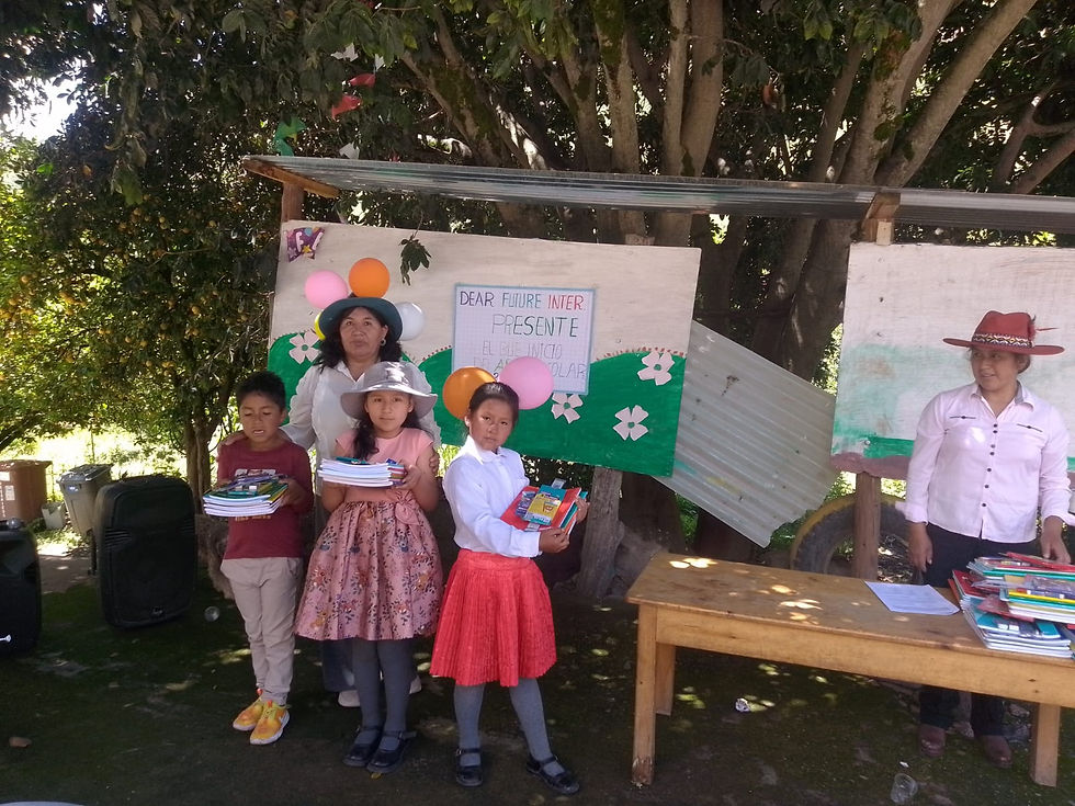Students in San Francisco de Colcha - Cusco, Peru - 2026