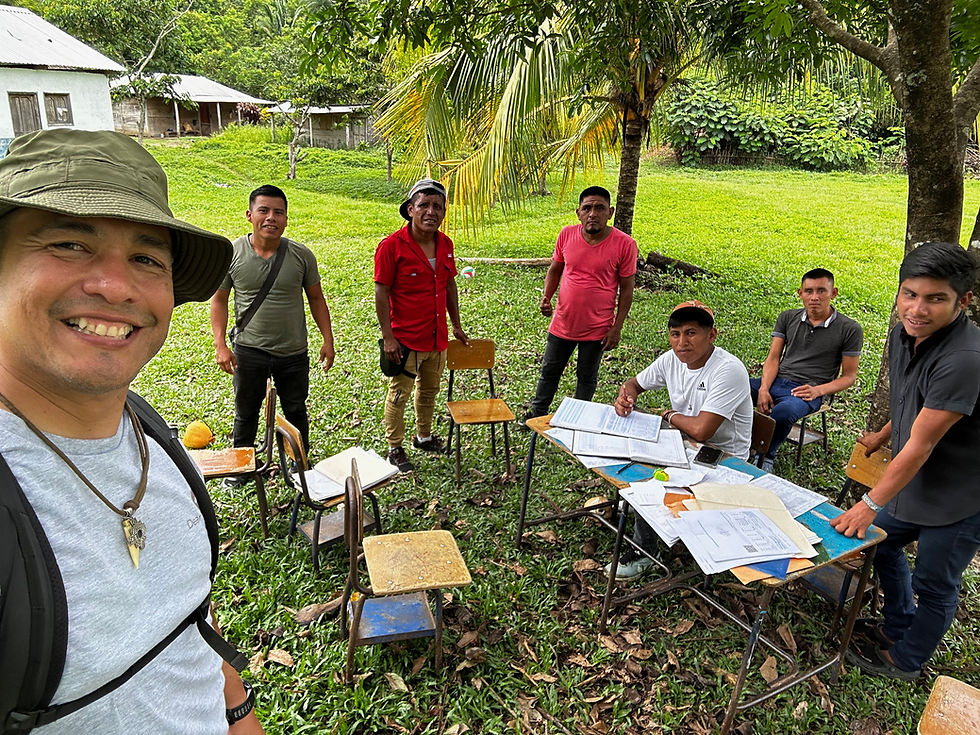 Meeting with Education Council of the Village