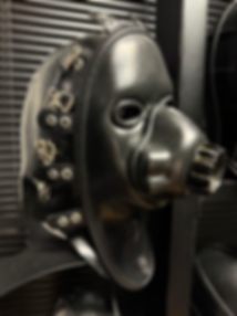 Rubber Hood inflatable with detachable Face Shield