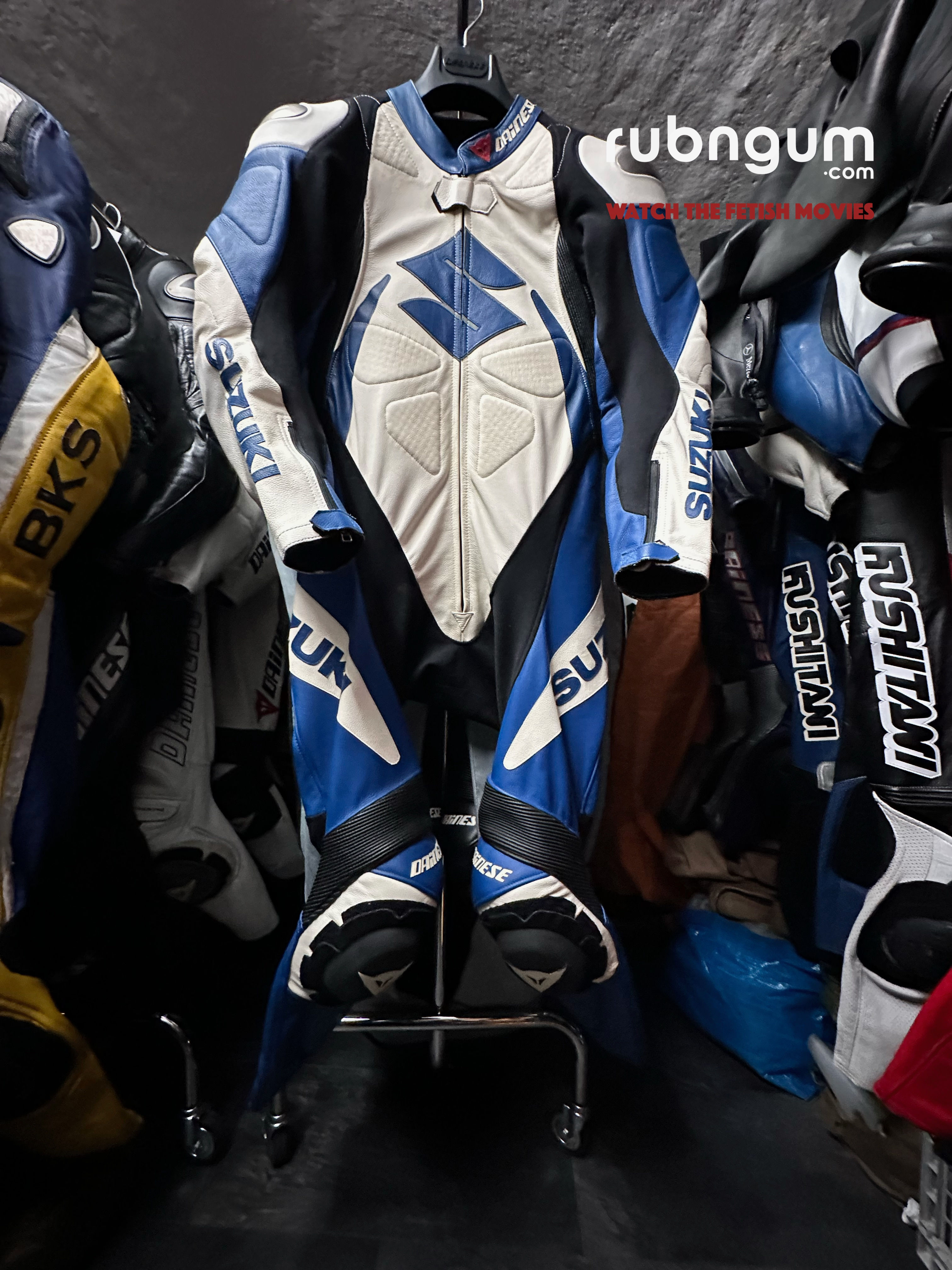 Dainese Laguna Seca OnePiece Motobike Suit - Suzuki Edition