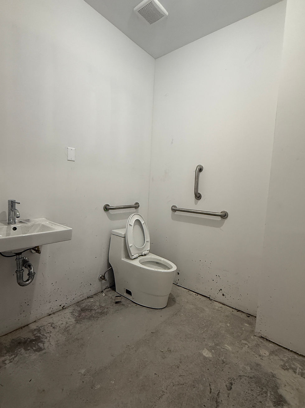 Before – Restroom Demo