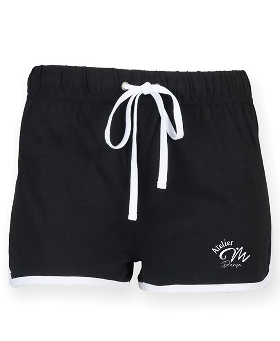 Miniature : Short rétro en coton femme