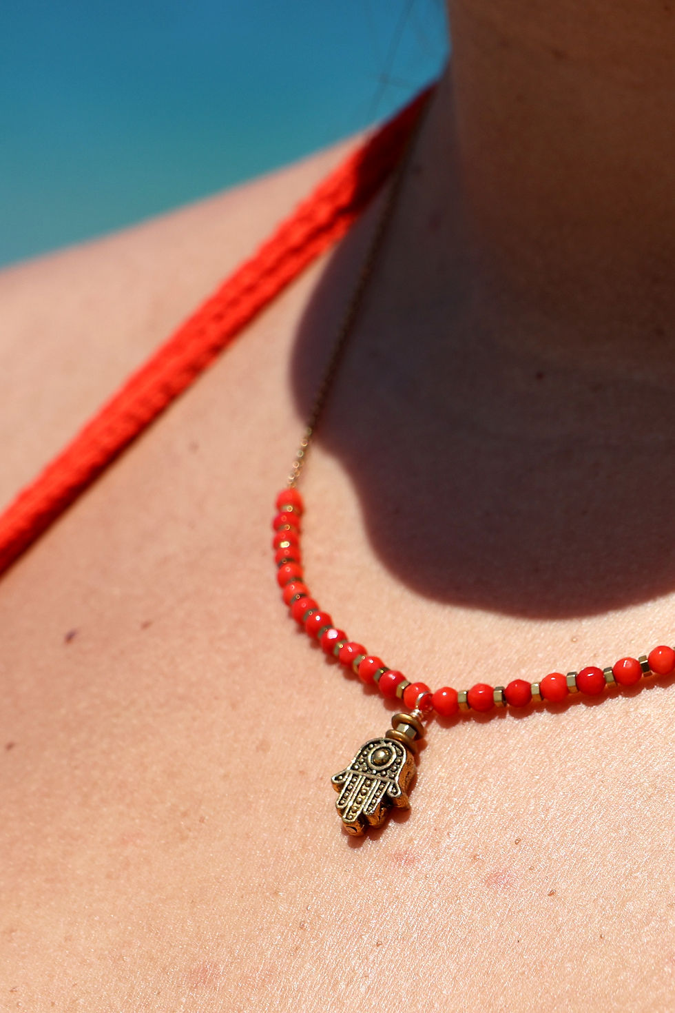 Thumbnail: Serena Hamsa Necklace