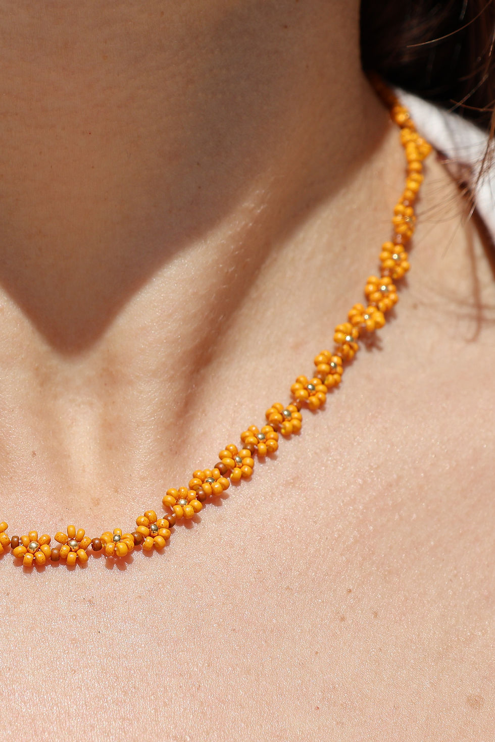 Thumbnail: Yellow Daisy Chain Necklace
