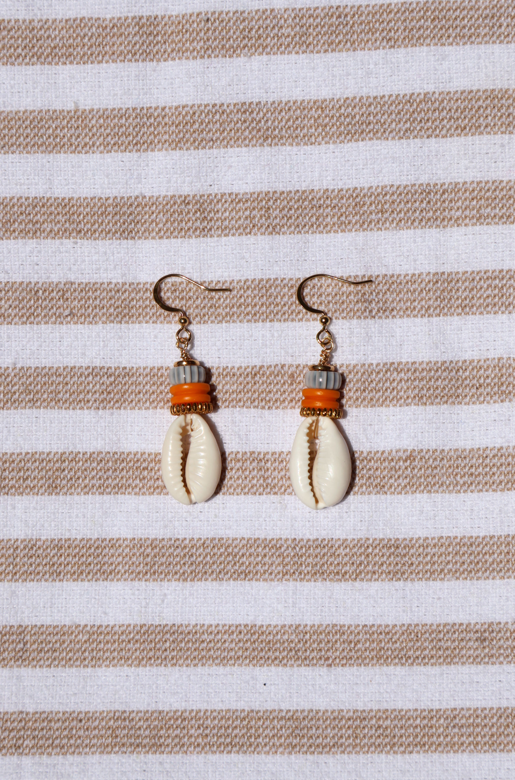 Coral Earrings - Sunshine Yellow
