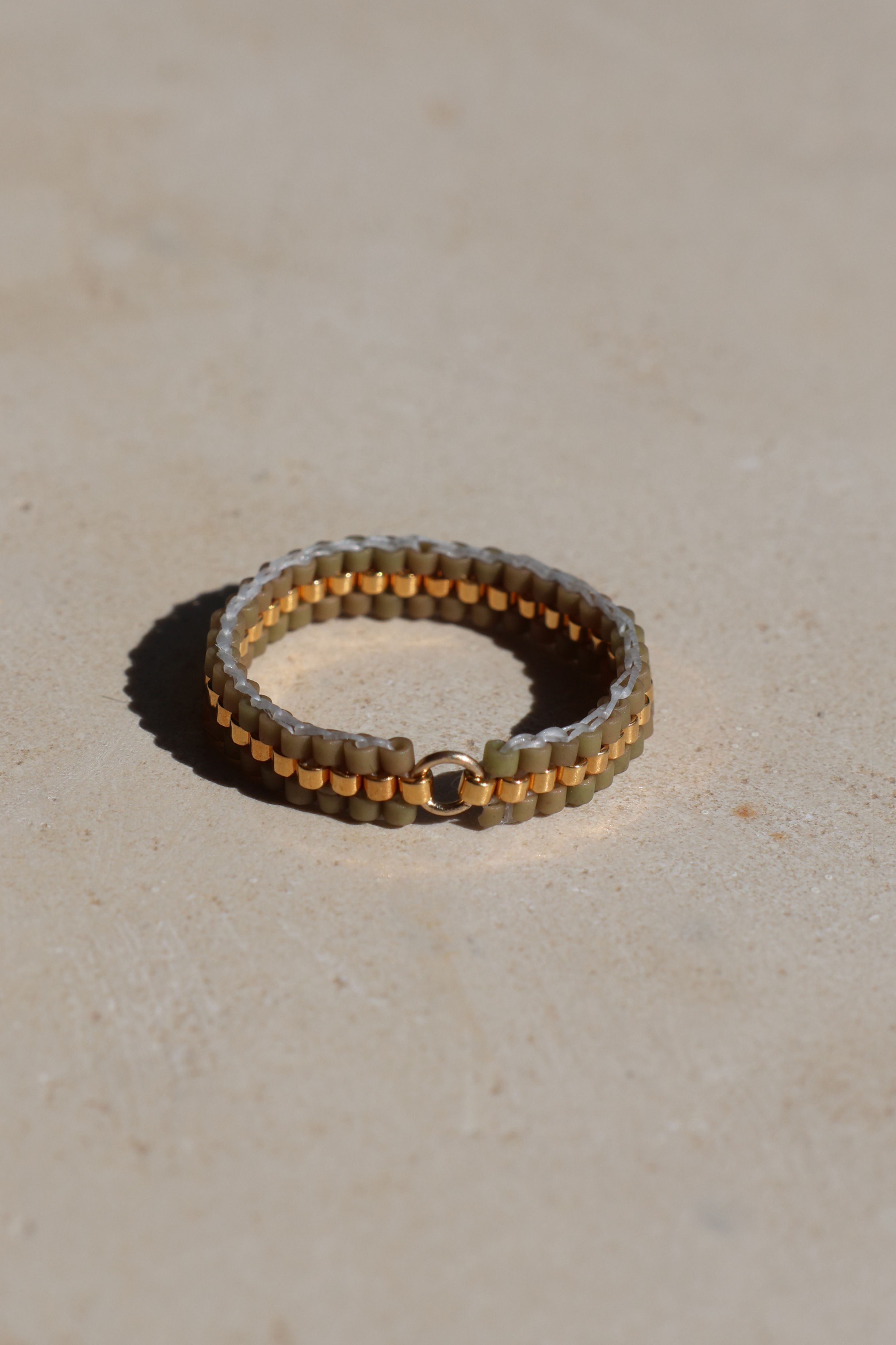 Moss Link Ring