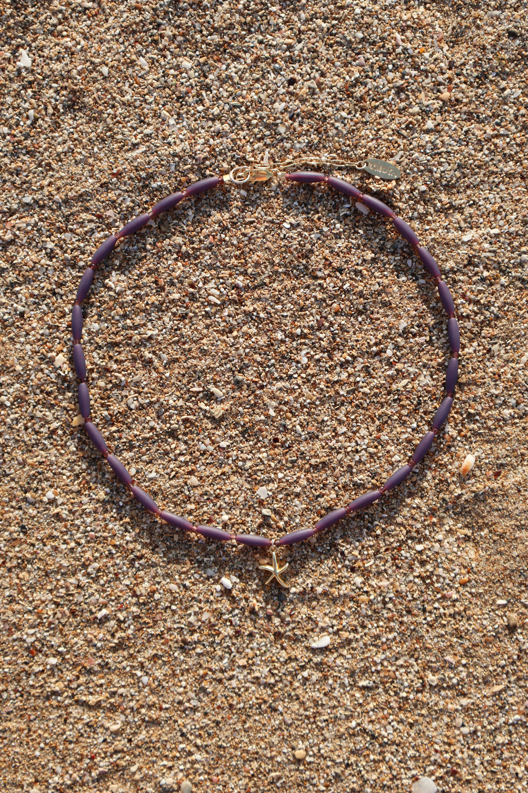 Gali Necklace - Plum