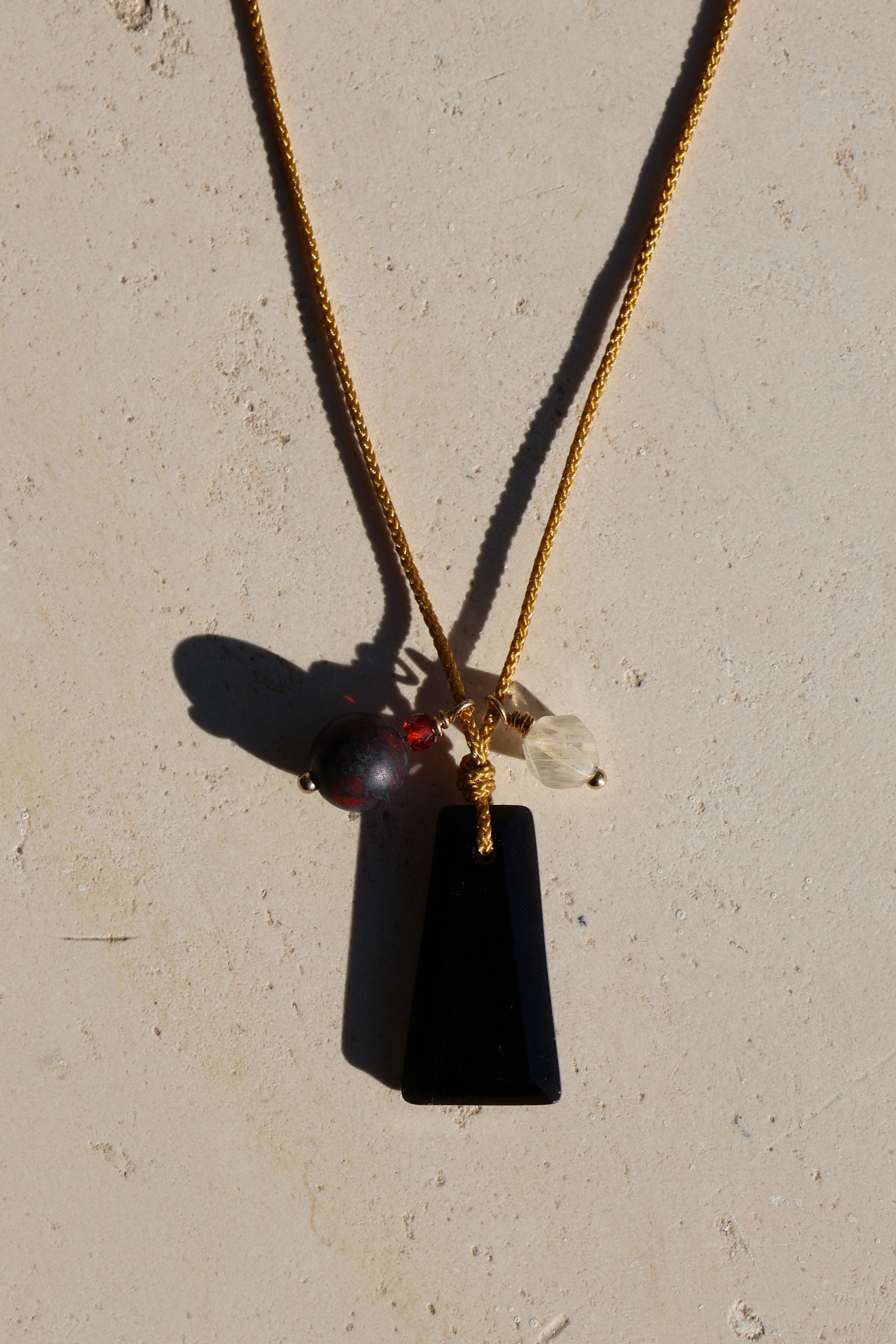 Thembi Obsidian Necklace