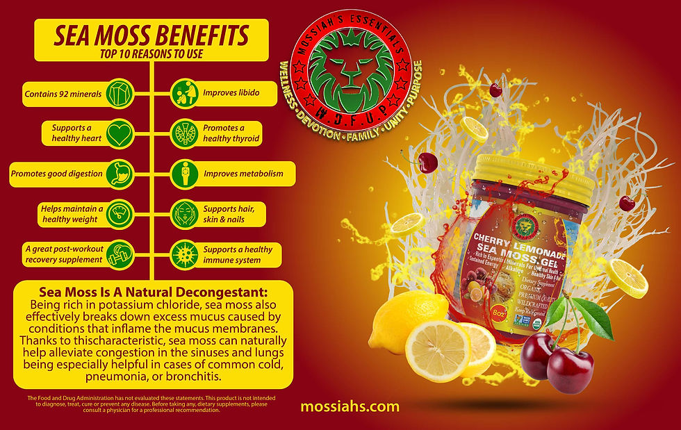 8oz Cherry Lemonade Sea Moss Gel
