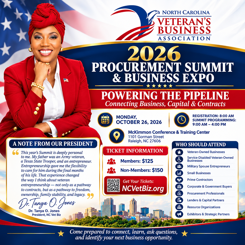 NCVETBIZ Procurement Summit & Business Expo 2026