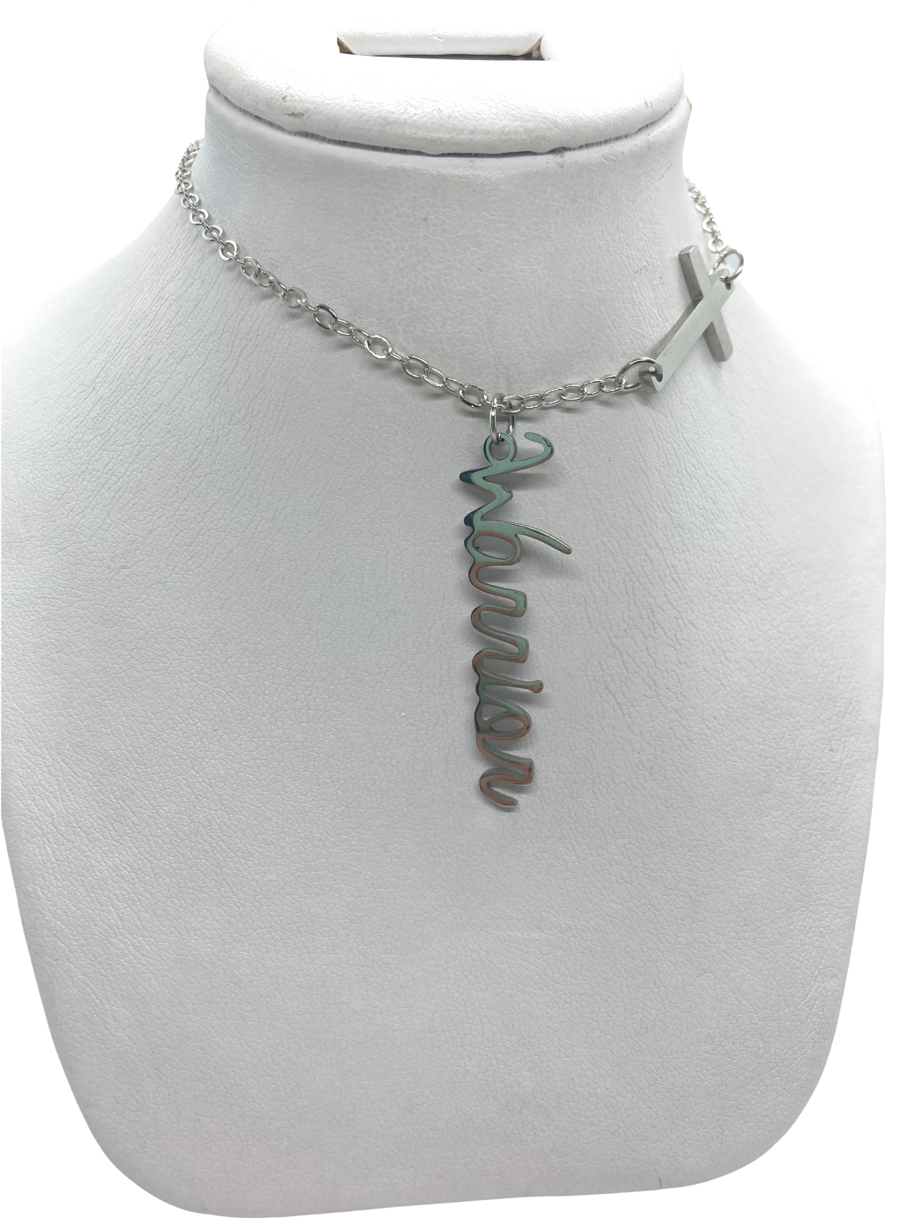 Warrior Necklace with Cross 