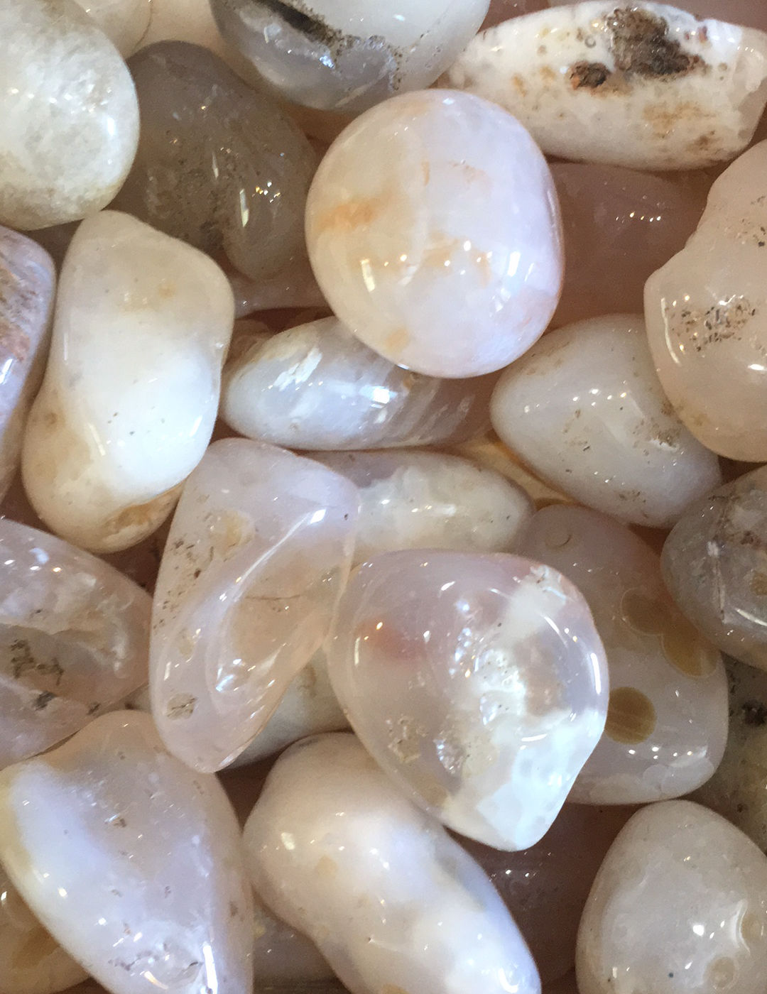 Pink Chalcedony Tumbled
