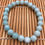 Thumbnail: Blue Amazonite Round Bracelet
