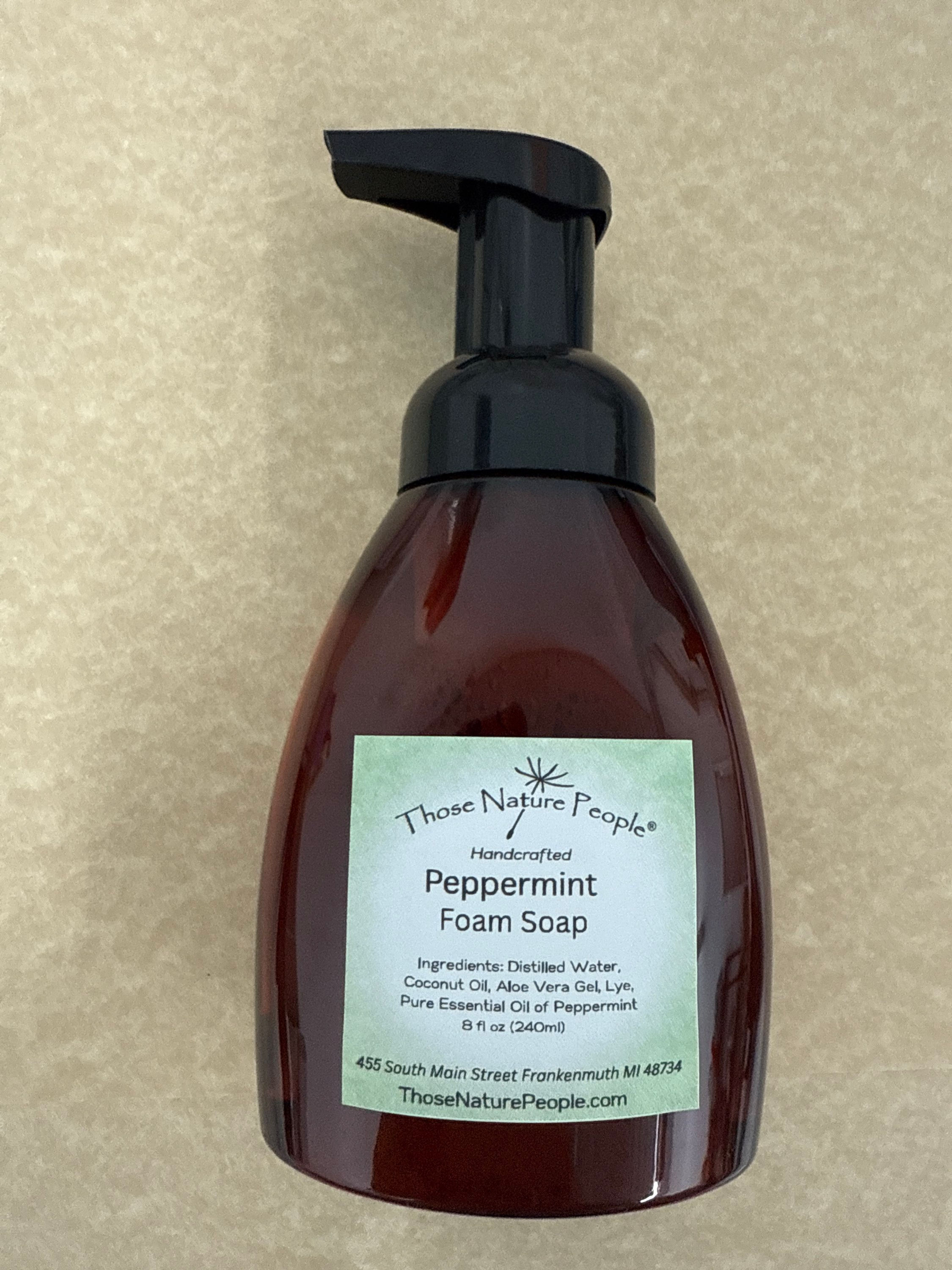 Peppermint Foam Soap