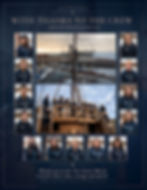 Nao Santa Maria crew portraits and group photo collage