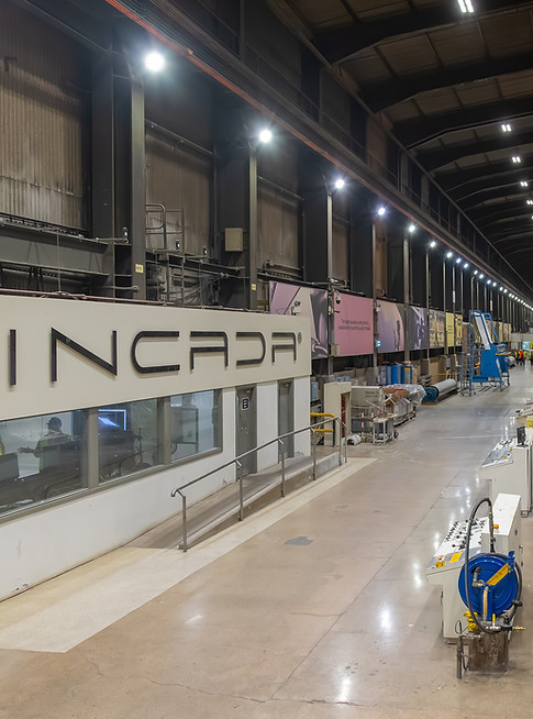 Incada industrial facility commercial photography uk
