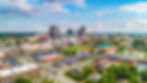 Drone Aerial of Downtown Greensboro North Carolina NC Skyline.jpg