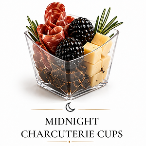Midnight Charcuterie Cups (12 Items)