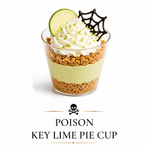 Poison Key Lime Pie Cups (12 Items)
