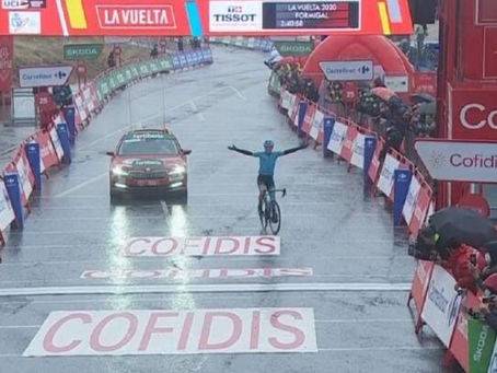 Nuevo líder vuelta a España