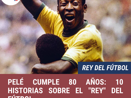 Pelé cumple hoy 80 años