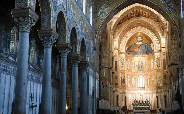 monreale-cathedral-interior
