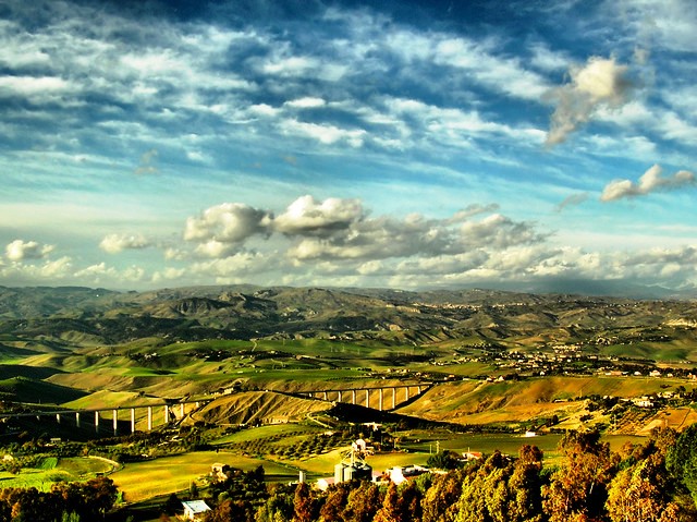 Caltanissetta landscape