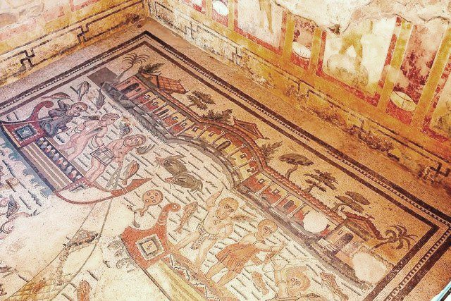 villa romana del casale mosaic