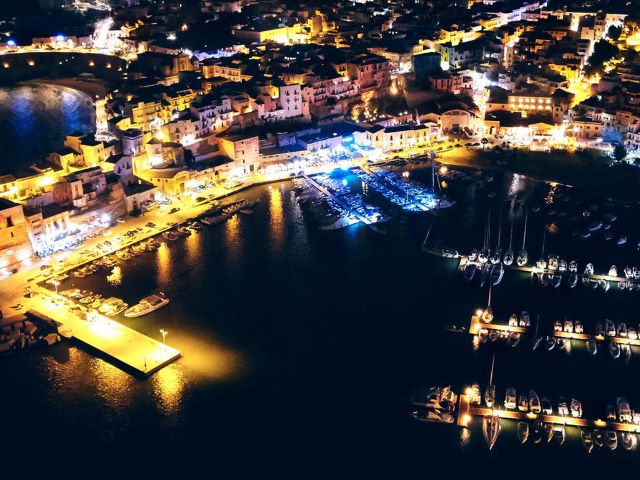 castellammare del golfo by night