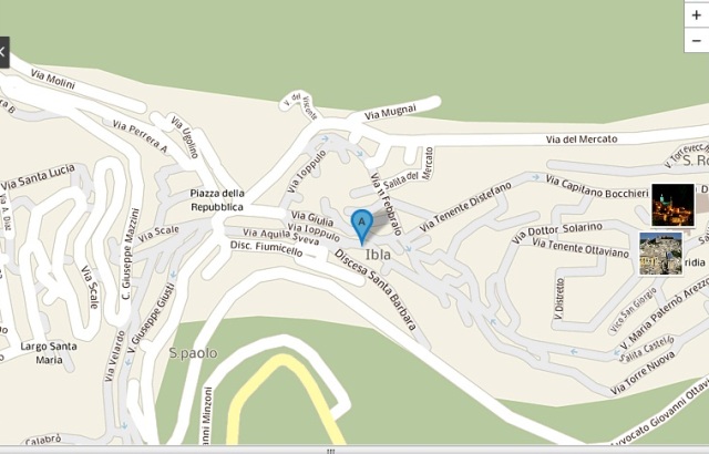 ragusa ibla map