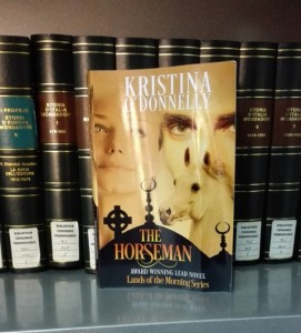 the horseman in an italian library