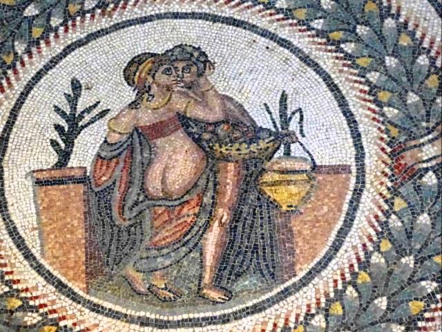 erotic mosaic villa romana del casale