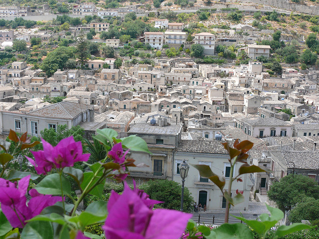 a view of modica