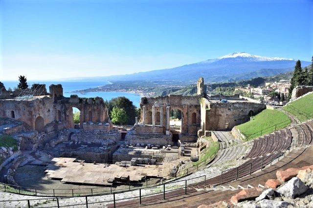 Taormina landscape