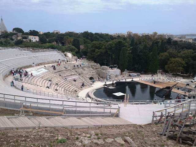 Syracuse Greek Theatre, an open air time machine!